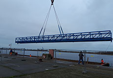 Laufbrücke Rostock