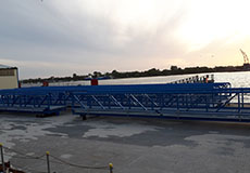 Laufbrücke Rostock